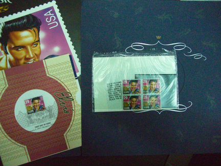 Элвис Пресли, набор марок /Elvis Presley Stamp Set
