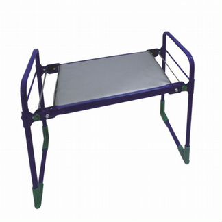 Скамейка складная садовая перевертыш мягкая фиолет