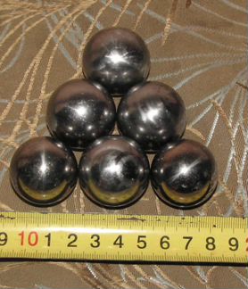 Шары стальные - 30 и 31,5 мм