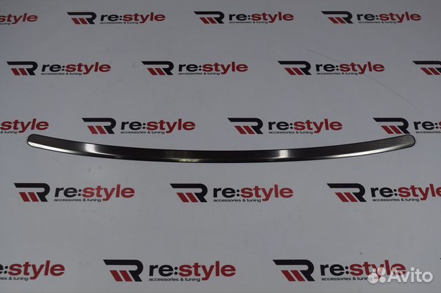 Накладка заднего бампера Lexus NX200 Хром Качество