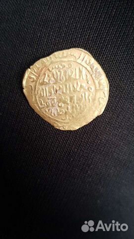 Золотой дерхем Ануштегинид Алла ад дин абу аль Фат