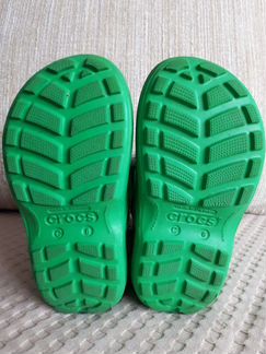 Новые сапожки Crocs C8