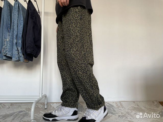 ボタニカルウエディング Stussy leopard beach pant sサイズ - 通販