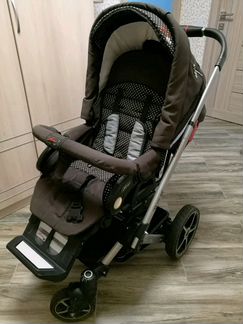 Коляска Hartan VIP XL (2в1,1автокресло, аксессуары