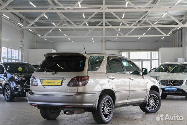 Toyota Harrier 2.2 AT, 1998, 340 000 км