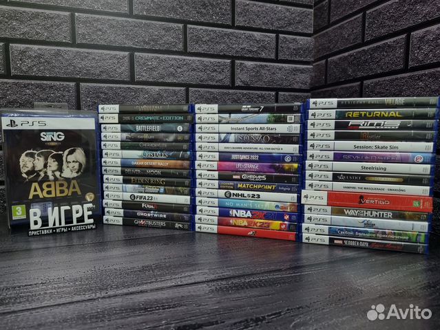 Много игр для Sony Playstation 5