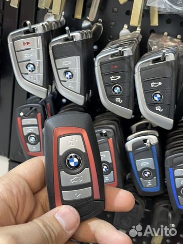 Ключ Bmw F Series (Ключ бмв Ф серии Красный)