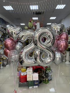 Гелиевые (гелевые) воздушные шары шарики