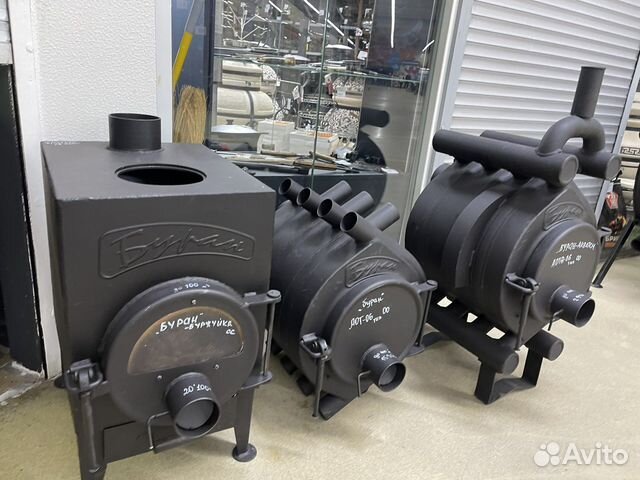 Печь Буржуйка Буран 100м3