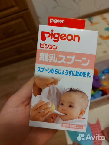 Набор для кормления Pigeon бутылочка 120мл с ложко
