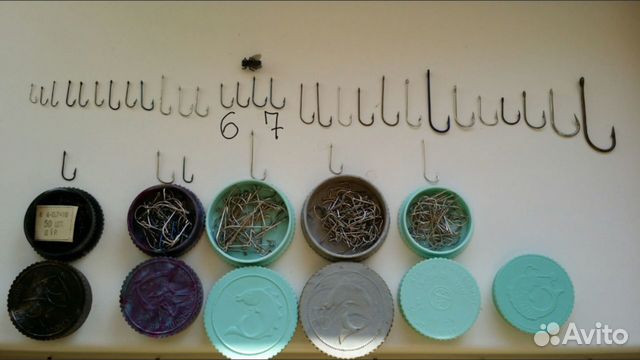 Крючки, леска