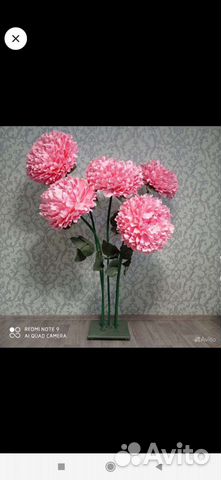 Ростовые цветы из изолона