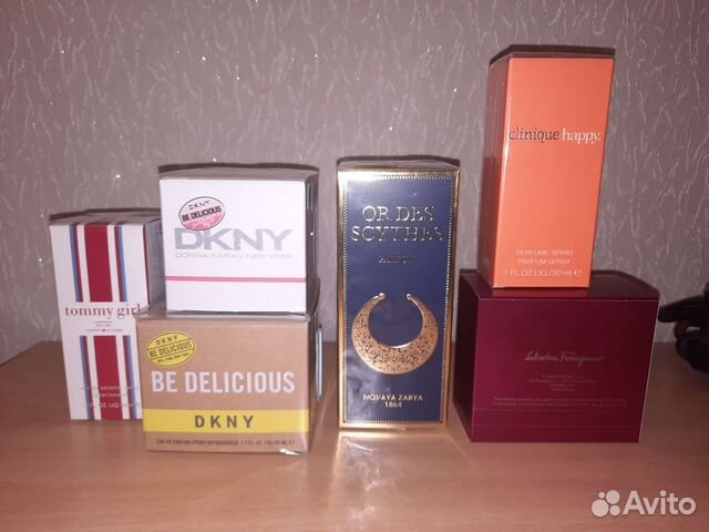 Парфюмерная вода женская оригинал разная