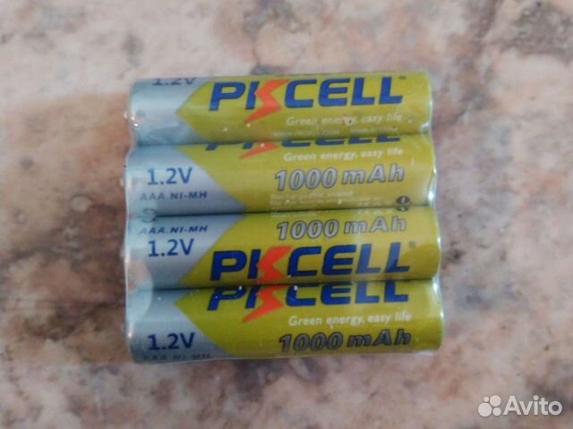 Pkcell AAA, AA аккумуляторы 1,2В Ni-MH