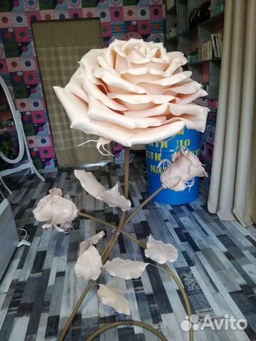 Торшер роза