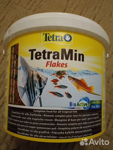 Корм для аквариумных рыб Tetra Min flakes (хлопья)