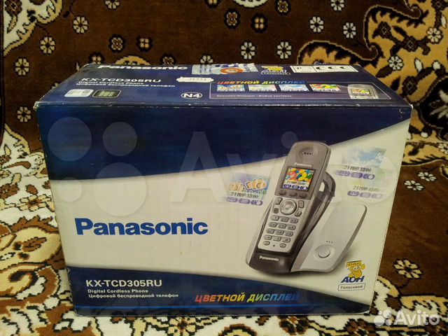 Радиотелефон Panasonic KX-tcd305ru