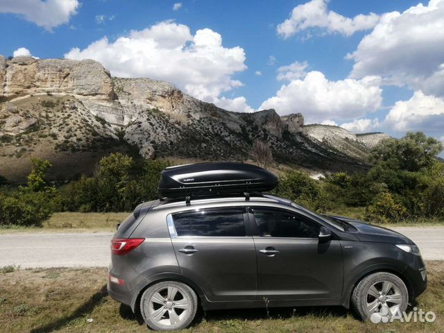 Автобокс на крышу автомобиля (аренда)