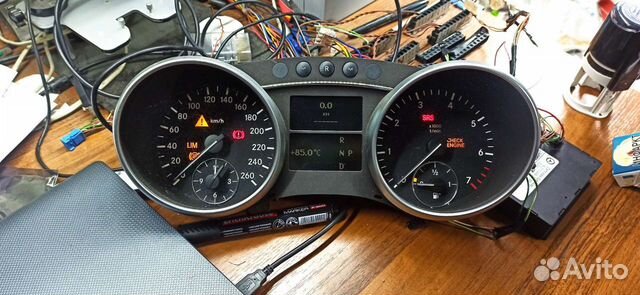 Панель приборов W\X164 ML\GL Русский язык