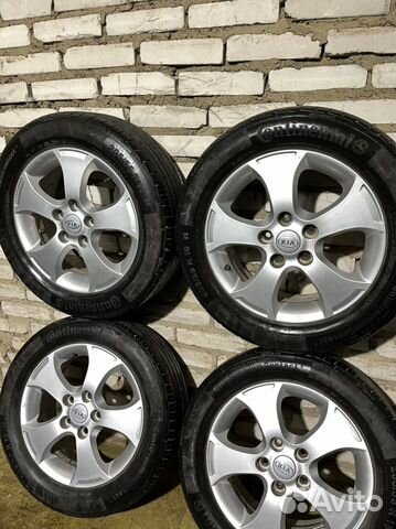 Комплект оригинальных литых дисков KIA cerato