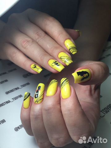 Маникюр, педикюр, шеллак, наращивание