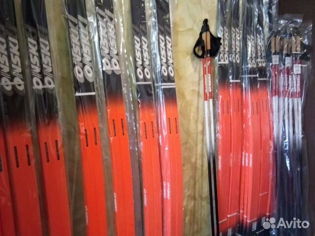 Беговые лыжи onski Skate, Combi, палки, крепления