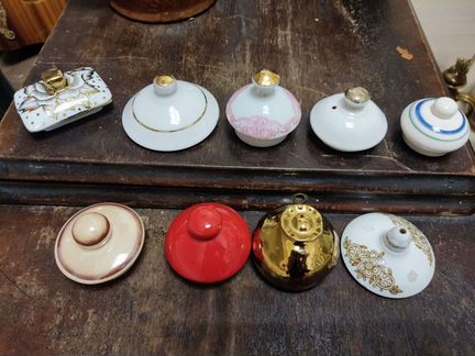 Крышки фарфоровые для чайников