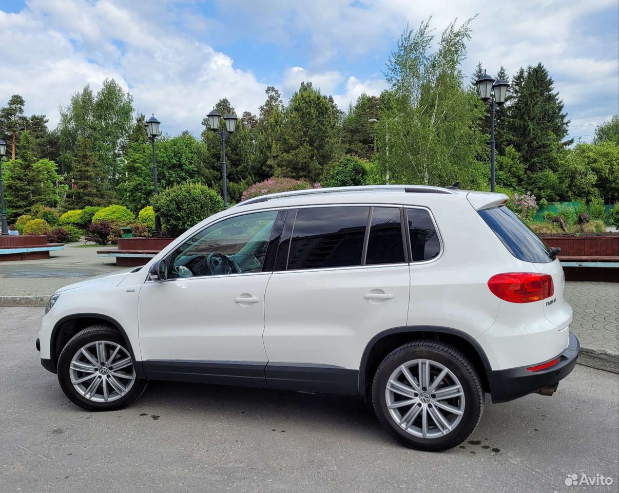 Volkswagen Tiguan 2013 Р±РµР»С‹Р№