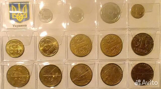 Монеты Украины и Турции
