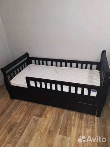 Детская кровать из массива сосны 