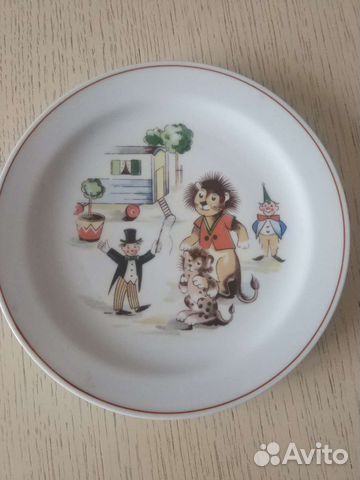Детские тарелки СССР гдр фарфор