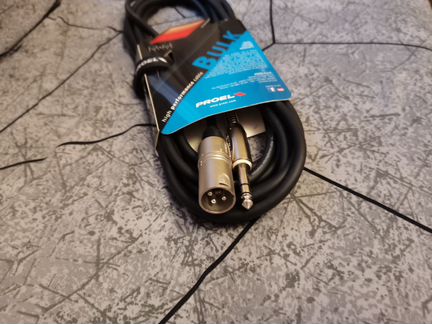 Кабель Jack - XLR Proel Bulk230lu5 5.0m, Провод (к