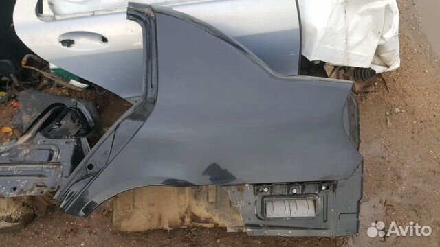 Крыло заднее левое четверть renault symbol символ