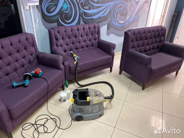 Аренда моющего пылесоса karcher + сушка для мебели