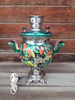 Самовар комбинированный 4,5л шар