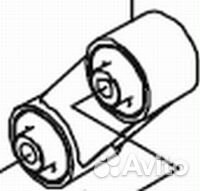 Кронштеин двс задний с сайленблоком Daewoo Matiz