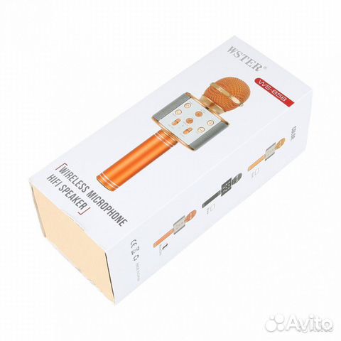 Микрофон караоке wster WS-858