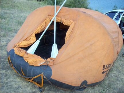 Туристический плот спасательный надувной ПСН 10М