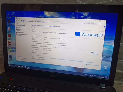 Ноутбук Acer aspire 4-х ядерный