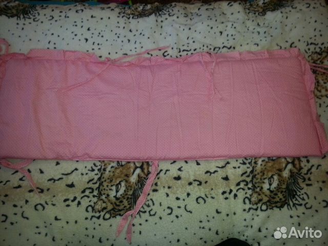 Бамперы для детской кроватки на 4 стороны