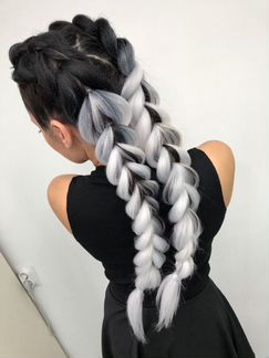 Косы с канекалоном