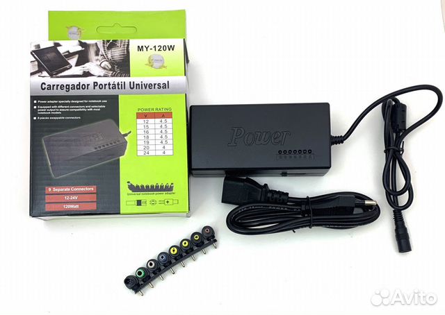 Универсальный блок битания для ноутбуков MY-120W