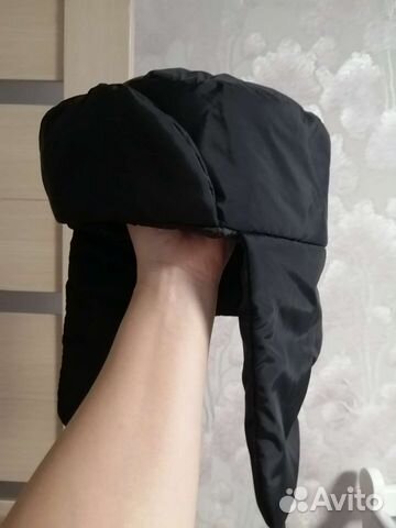 Шапка ушанка женская, осень