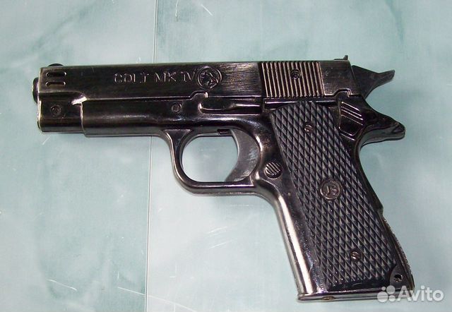Зажигалка пистолет colt mkiv