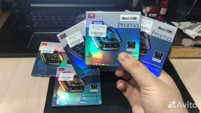 Защитное стекло на Apple Watch 7 (41mm-45mm)