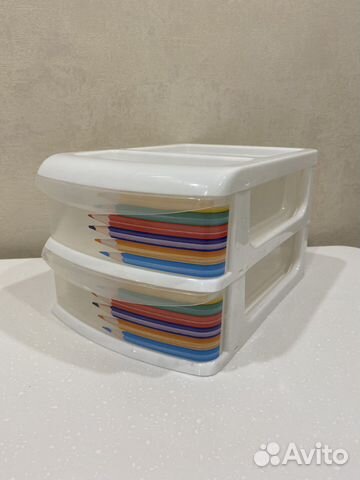 Органайзер настольный для хранения с ящиками