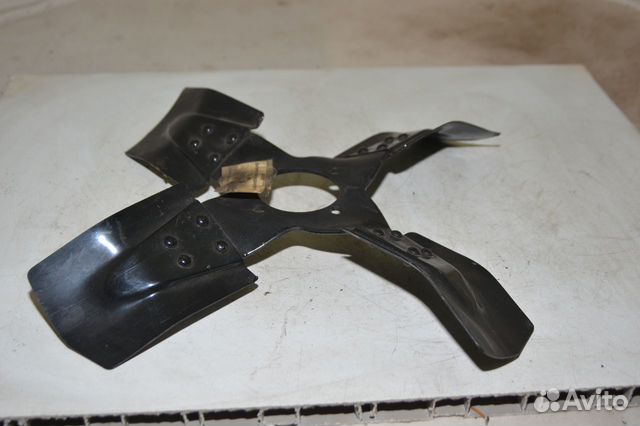 Вентилятор УАЗ (крыльчатка металл.4-хлопастная