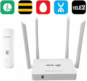 Комплект Интернета в Офис/Дом 3G/4G/LTE 