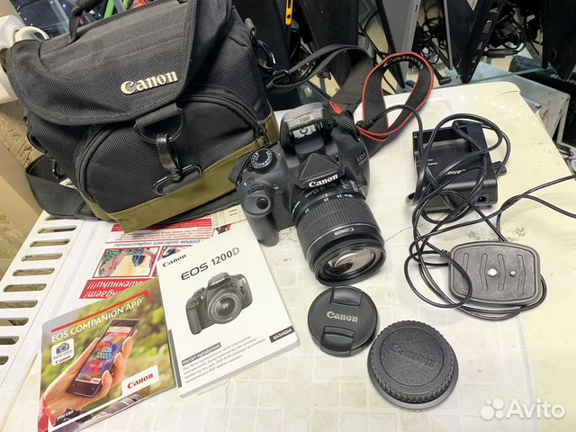 Фотоаппарат canon eos 1200d