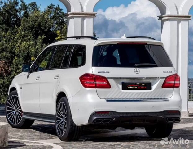 Диффузор 63 AMG на GLS X166